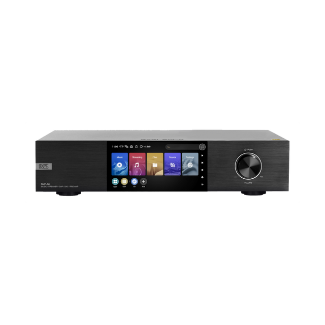 Eversolo DMP-A8 streamer, D/A konverter, fekete