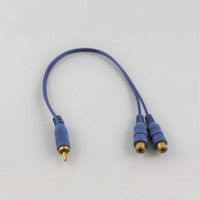 ExpertLine KCB-RCA-YM - 1 papa - 2 mama RCA elosztó adapter
