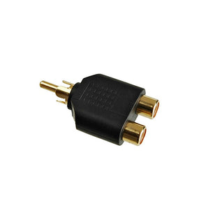 AA-648G aranyozott RCA - 2 RCA elosztó