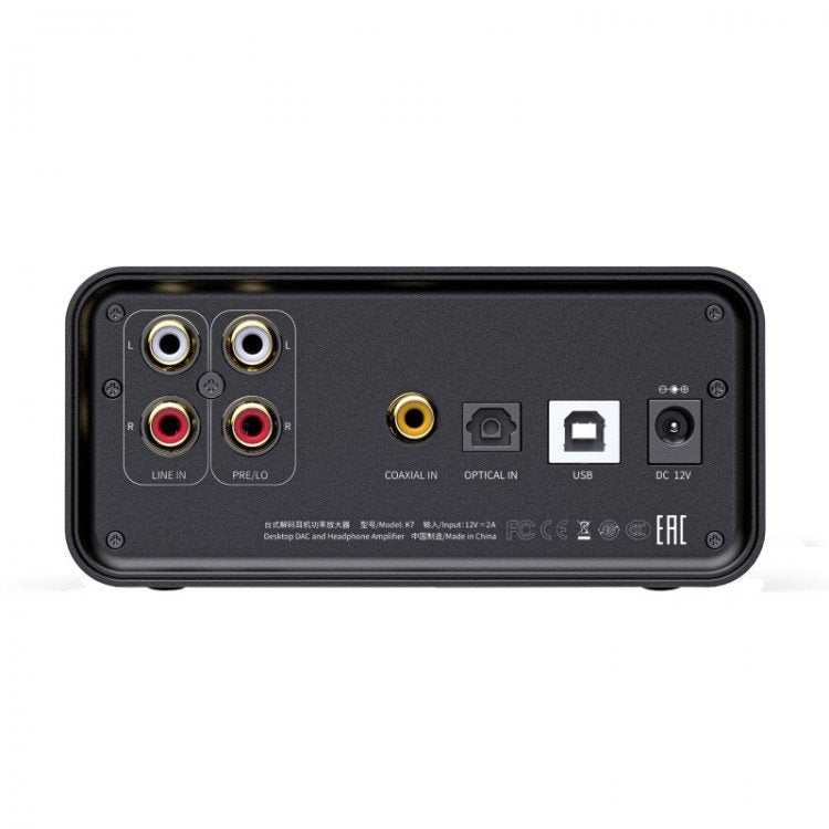 FiiO K7 DAC+AMP (AK+THX) audiofil asztali fejhallgató erősítő és D/A konverter - 2