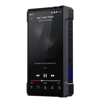 FiiO M17 DAP+DAC  hordozható médialejátszó, fekete színben - 2