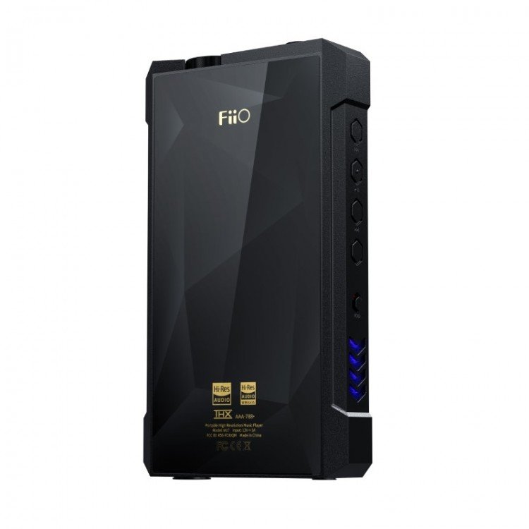 FiiO M17 DAP+DAC  hordozható médialejátszó, fekete színben - 3