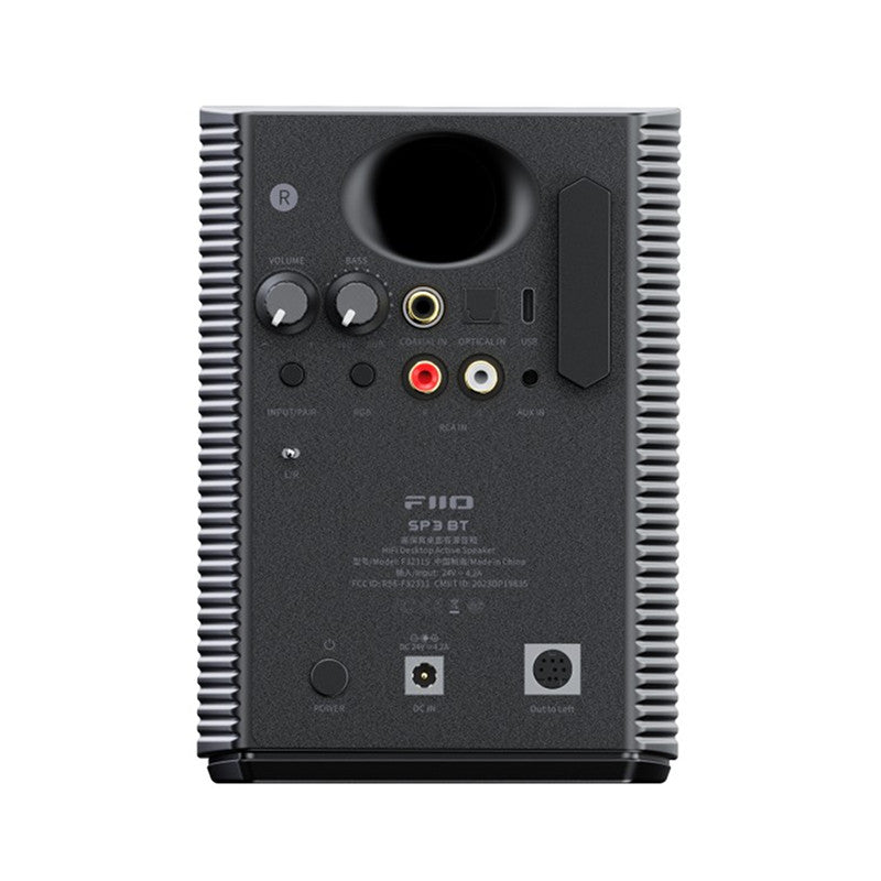 FiiO SP3 BT Bluetooth aktív hangfal, fekete - 3