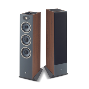 Focal Theva N°3-D Dolby Atmos álló hangfal, dark wood színben