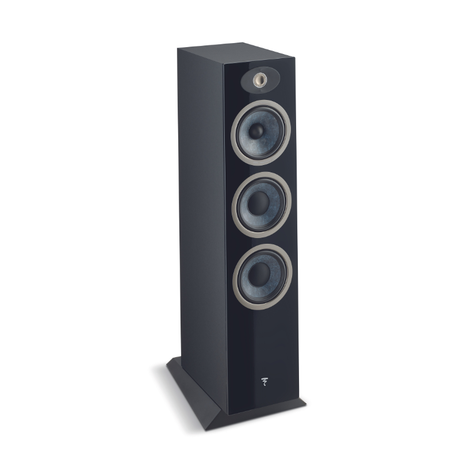 Focal Theva N°3  álló hangfal, fekete színben - 3