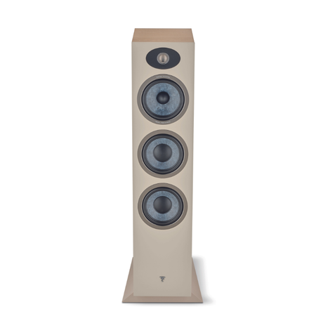 Focal Theva N°3  álló hangfal, light wood színben - 2