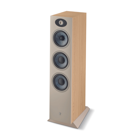 Focal Theva N°3  álló hangfal, light wood színben - 3