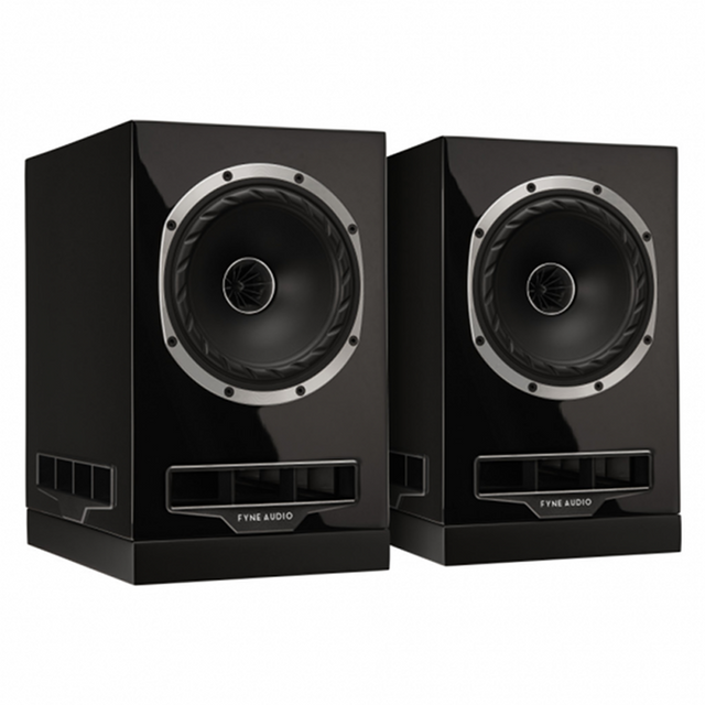 Fyne Audio F500S állványos hangfal, lakk fekete