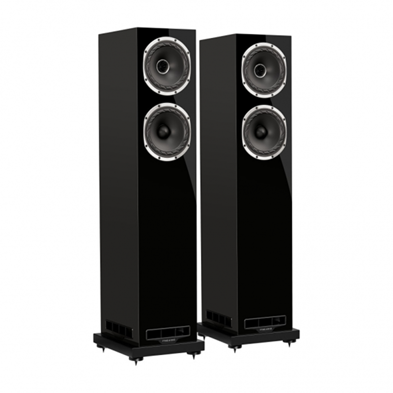 Fyne Audio F501S álló hangfal, lakk fekete