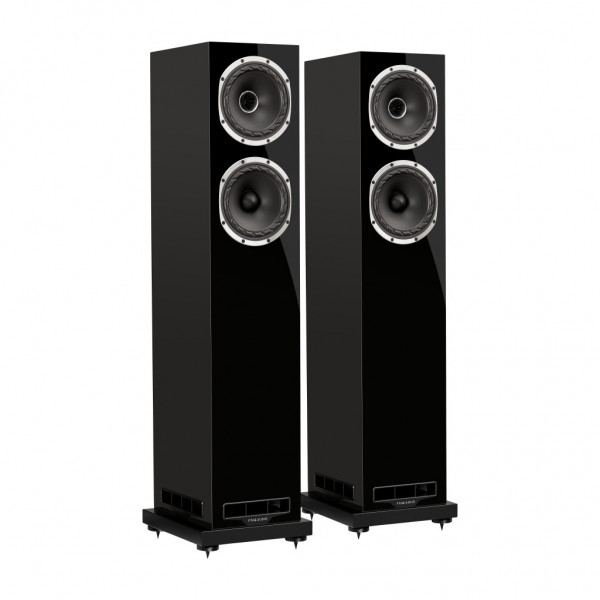 Fyne Audio F502S álló hangfal, lakk fekete