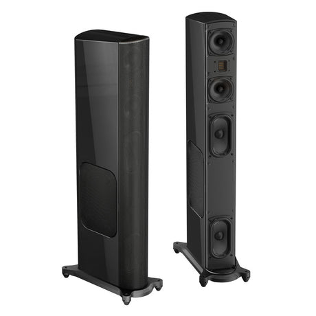 GoldenEar Triton T66 álló hangfal, lakk fekete