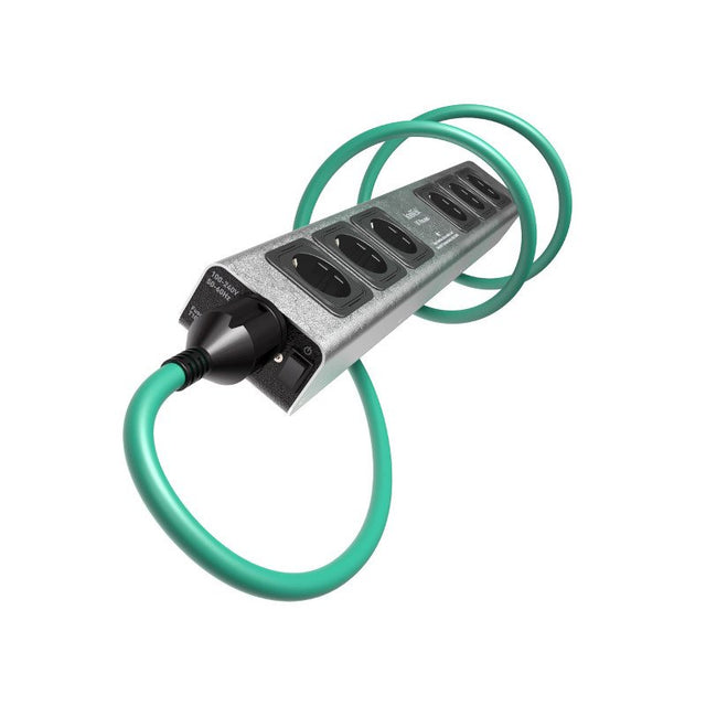IsoTek V5 Polaris hálózati szűrő, elosztó, ajándék Initium tápkábellel.