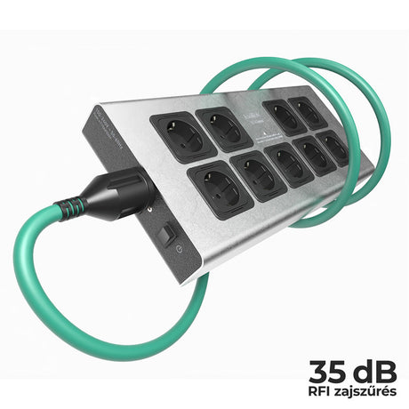 IsoTek V5 Corvus tápelosztó és szűrő, ezüst