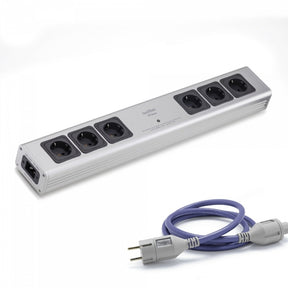 IsoTek V5 Sirius tápelosztó és szűrő, ezüst
