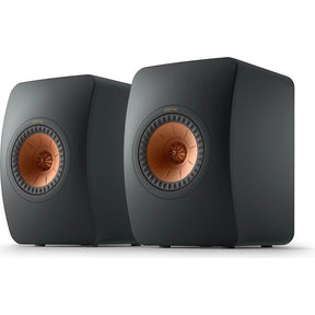 KEF LS50 Meta, állványos hangfal, fekete színben