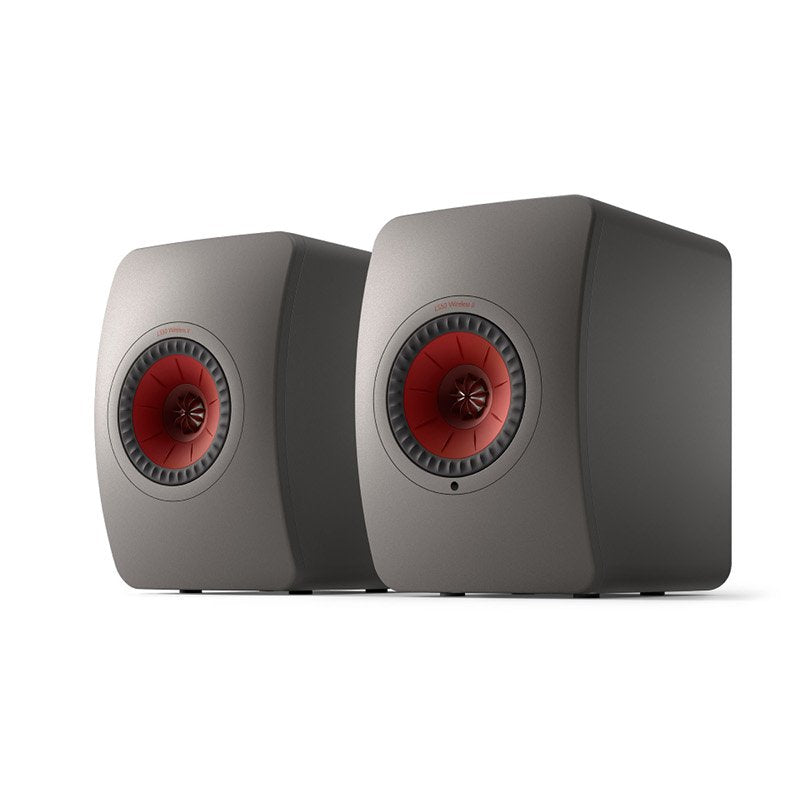 KEF LS50 Wireless II aktív hangfal titán színben