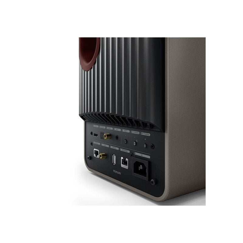 KEF LS50 Wireless II aktív hangfal titán színben - 2