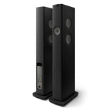KEF LS60  Wireless álló hangfal, fekete színben - 2