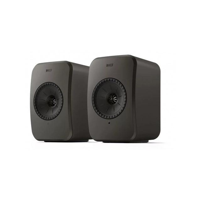 KEF LSX II wireless, aktív állványos hangfal, grafit szürke színben