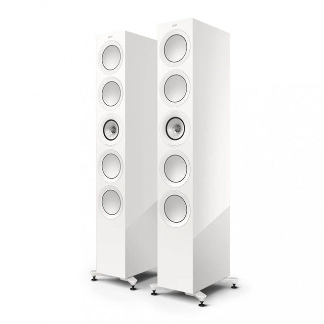 KEF R11 Meta álló hangfal, lakk fehér
