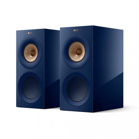 KEF R3 Meta állványos hangfal, lakk indigo