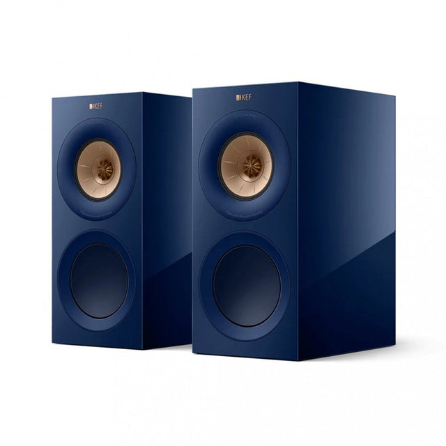 KEF R3 Meta állványos hangfal, lakk indigo