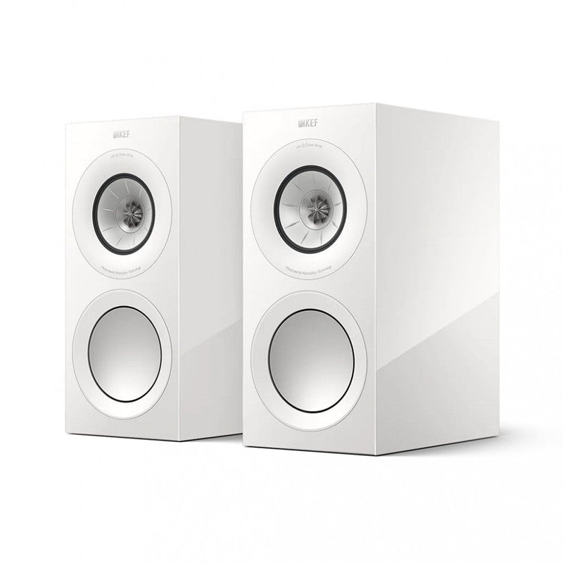 KEF R3 Meta állványos hangfal, lakk fehér