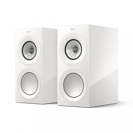 KEF R3 Meta állványos hangfal, lakk fehér