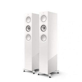 KEF R5 Meta álló hangfal, lakk fehér
