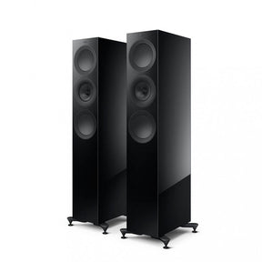 KEF R7 Meta álló hangfal,lakk fekete