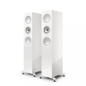KEF R7 Meta álló hangfal, lakk fehér