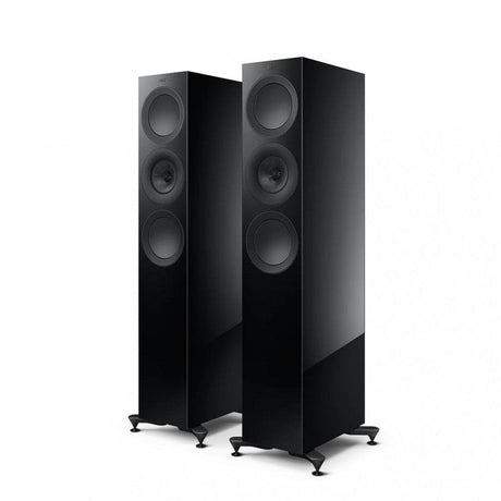 KEF R7 Meta álló hangfal,lakk fekete Lakk Fekete