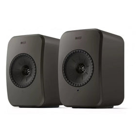 KEF LSX II wireless, aktív állványos hangfal, grafit szürke színben