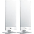 KEF T-101 állványos hangfal fehér színben.