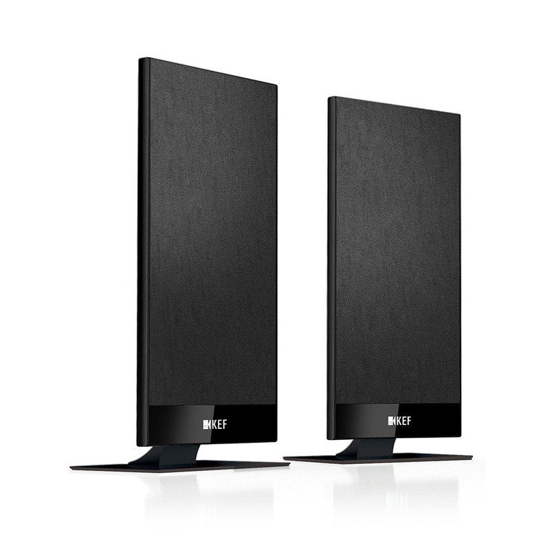 KEF T-101 állványos hangfal fekete színben.