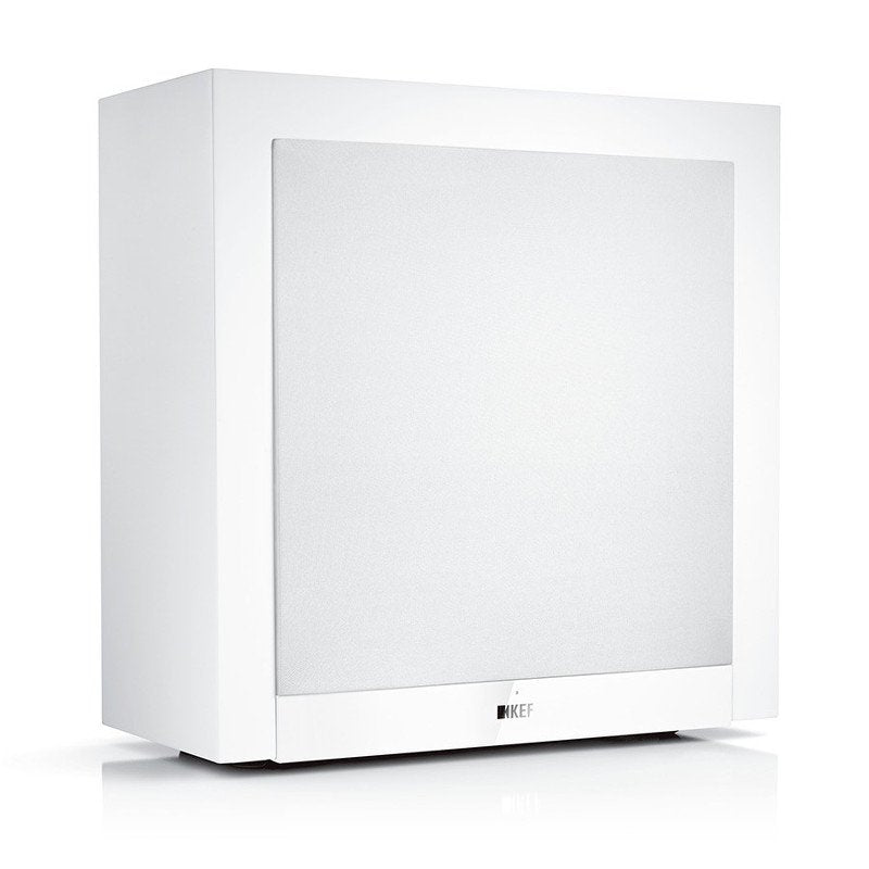KEF T-2 mélyláda fehér színben.