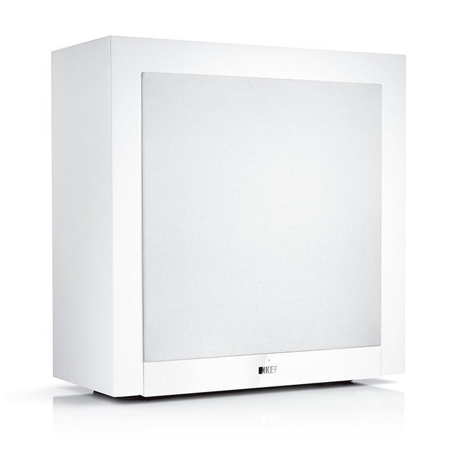KEF T-2 mélyláda fehér színben.