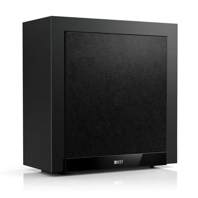 KEF T-2 mélyláda fekete színben.