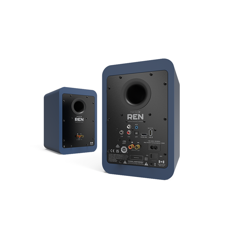 Kanto Audio REN  Aktív hangfal, matt kék - 2