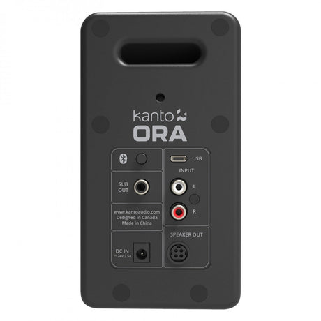 Kanto ORA  Aktív hangfal Bluetooth és USB bemenettel ,fekete - 3