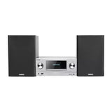 Kenwood M-9000S-S Mini hifi rendszer okos funkciókkal, ezüst színben