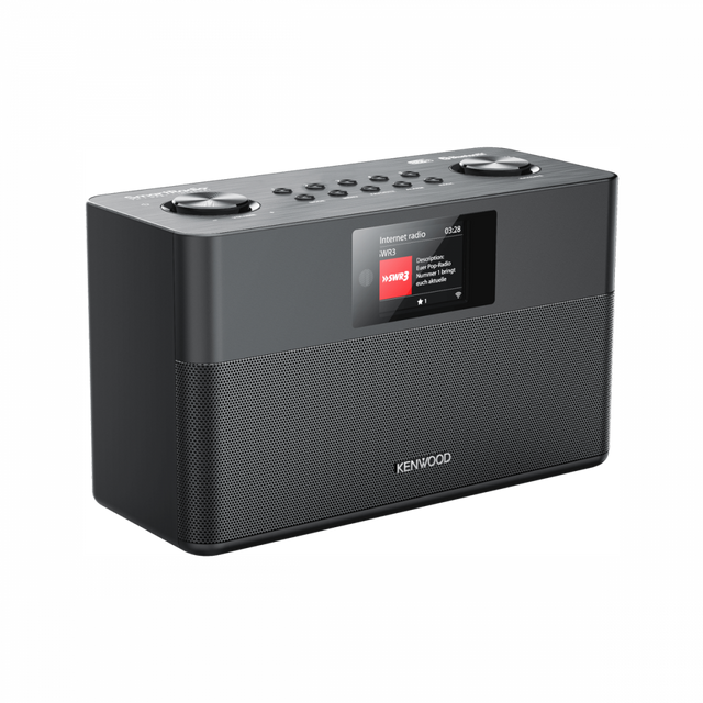Kenwood CR-ST100S-B kompakt internet rádió, fekete