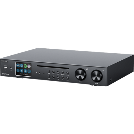 Kenwood KRW-8000SCD-B Mini hifi rendszer okos funkciókkal, fekete színben - 2