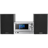 Kenwood M-7000S-S Mini hifi rendszer okos funkciókkal, ezüst színben