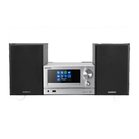 Kenwood M-7000S-S Mini hifi rendszer okos funkciókkal, ezüst színben