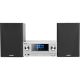 Kenwood M-9000S-S Mini hifi rendszer okos funkciókkal, ezüst színben