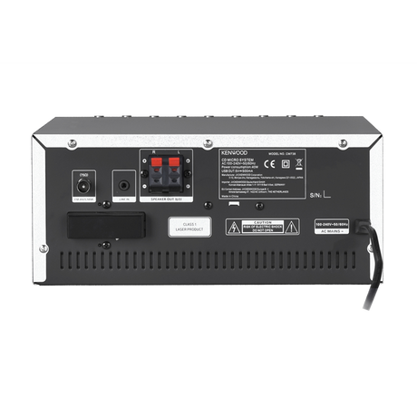 Kenwood M-9000S-S Mini hifi rendszer okos funkciókkal, ezüst színben - 2