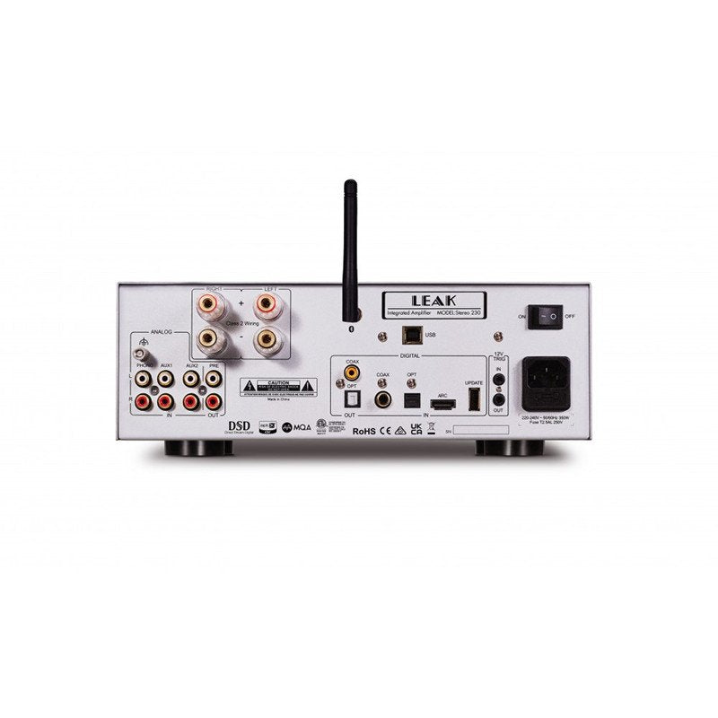 LEAK Stereo 230 integrált erősítő, ezüst - 2