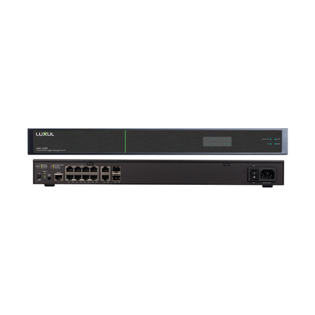 Luxul AMS1208PE AV menedzselhető switch