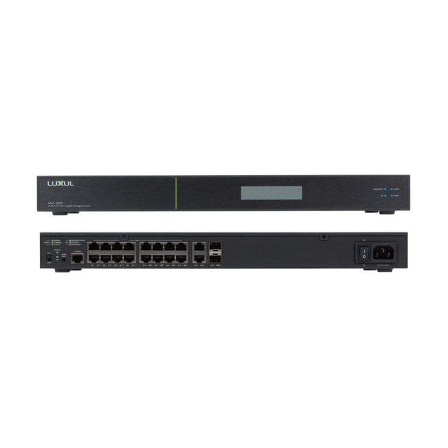 Luxul AMS1816PE AV menedzselhető switch